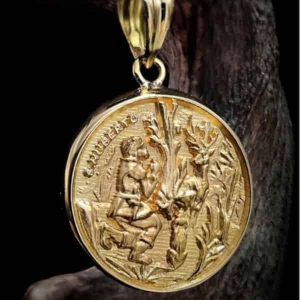 Medalla Koroma “Escena de Caza”